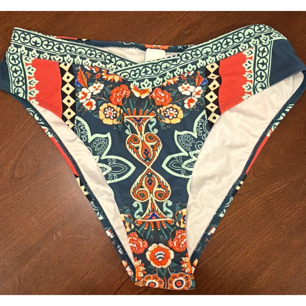 NWT Women's Multicolor Cupshe Bikini Size L - Picture 8 of 10